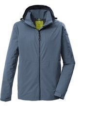blaue Windjacke von Killtec