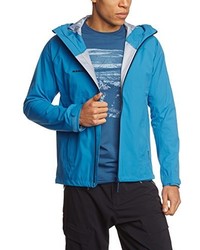 blaue Windjacke von Mammut