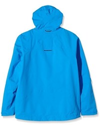 blaue Windjacke von Mammut