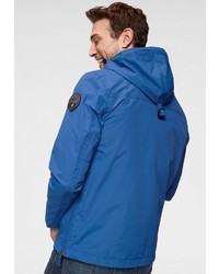 blaue Windjacke von Napapijri