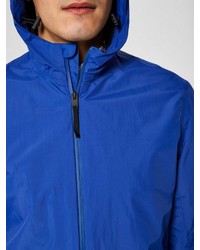 blaue Windjacke von Selected Homme