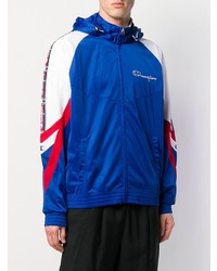 blaue Windjacke von Champion