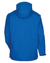 blaue Windjacke von VAUDE