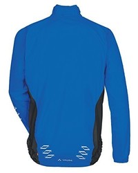 blaue Windjacke von VAUDE