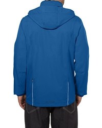 blaue Windjacke von VAUDE