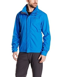 blaue Windjacke von VAUDE