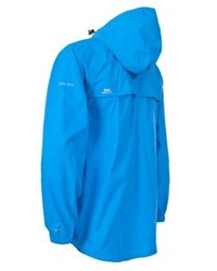 blaue Windjacke