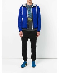 blaue Windjacke von Diesel