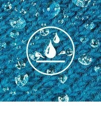 blaue Wollhandschuhe von McRon