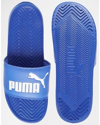 blaue Zehensandalen von Puma