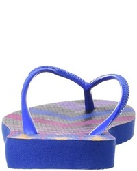 blaue Zehentrenner von Havaianas