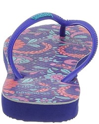 blaue Zehentrenner von Havaianas