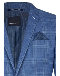 blauer Anzug mit Schottenmuster von Daniel Hechter