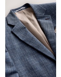 blauer Anzug von next