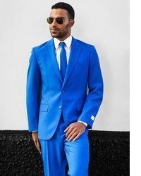 blauer Anzug von OppoSuits