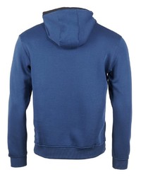 blauer bedruckter Pullover mit einem Kapuze von TOP GUN