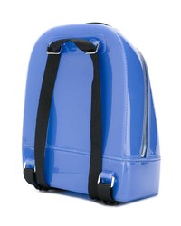 blauer bedruckter Rucksack von Furla