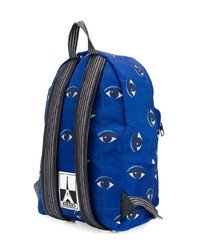 blauer bedruckter Rucksack von Kenzo