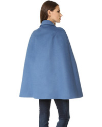 blauer Cape Mantel von Paul & Joe Sister