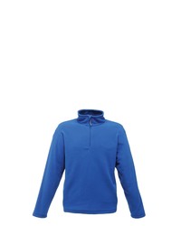 blauer Fleece-Pullover mit einem Reißverschluss am Kragen von Regatta