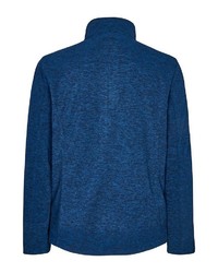 blauer Fleece-Pullover mit einem Reißverschluß von Killtec