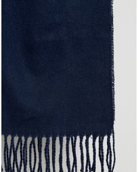 blauer geflochtener Schal von Asos