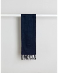 blauer geflochtener Schal von Asos