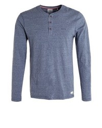 blauer Henley-Pullover von Esprit