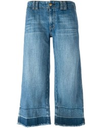 blauer Hosenrock aus Jeans von Current/Elliott
