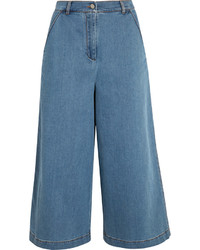 blauer Hosenrock aus Jeans von Fendi
