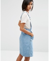 blauer Jeans Kleiderrock von Vero Moda