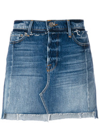 blauer Jeans Minirock von Frame