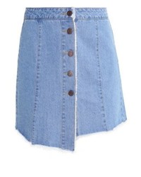 blauer Jeans Minirock von Noisy May