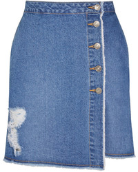 blauer Jeans Minirock von SteveJ & YoniP