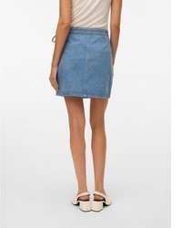 blauer Jeans Minirock von Vero Moda