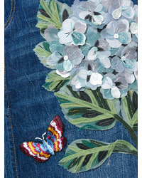 blauer Jeansrock von Dolce & Gabbana