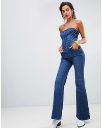 blauer Jumpsuit aus Jeans von Miss Sixty
