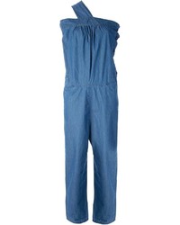 blauer Jumpsuit aus Jeans von Tsumori Chisato