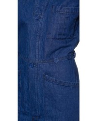 blauer Jumpsuit aus Jeans von Alice McCall