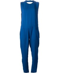 blauer Jumpsuit