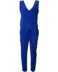 blauer Jumpsuit von P.A.R.O.S.H.
