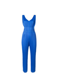 blauer Jumpsuit von Pleats Please By Issey Miyake