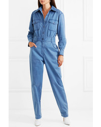 blauer Jumpsuit von Tibi