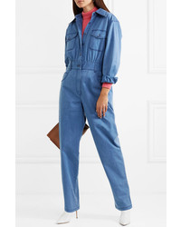 blauer Jumpsuit von Tibi