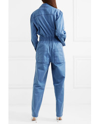 blauer Jumpsuit von Tibi