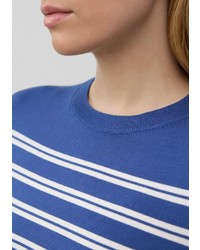 blauer Kurzarmpullover von s.Oliver