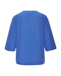 blauer Kurzarmpullover von VIVANCE
