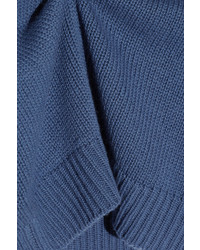 blauer kurzer Pullover von Miu Miu