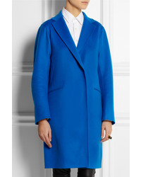 blauer Mantel von Jil Sander