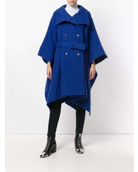 blauer Mantel von Issey Miyake Men